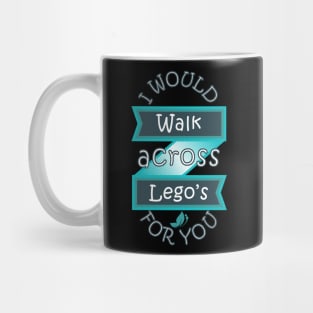 Walk across Legos Mug